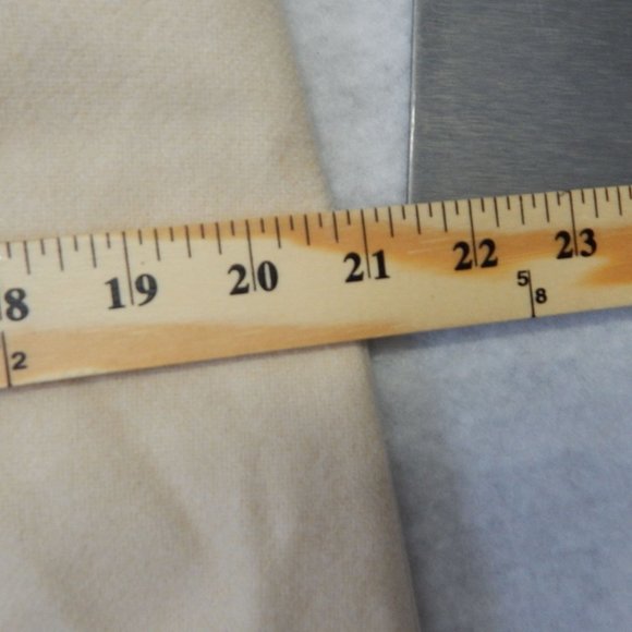 Pea Coat Women's Mid Length Cream Dress Size M - Picture 8 of 10